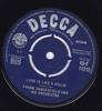7inch Record FRANK CHACKSFIELD & HIS ORCHESTRA - Love Is Like A Violin 45F11215 Decca 1960 UK Pop Used