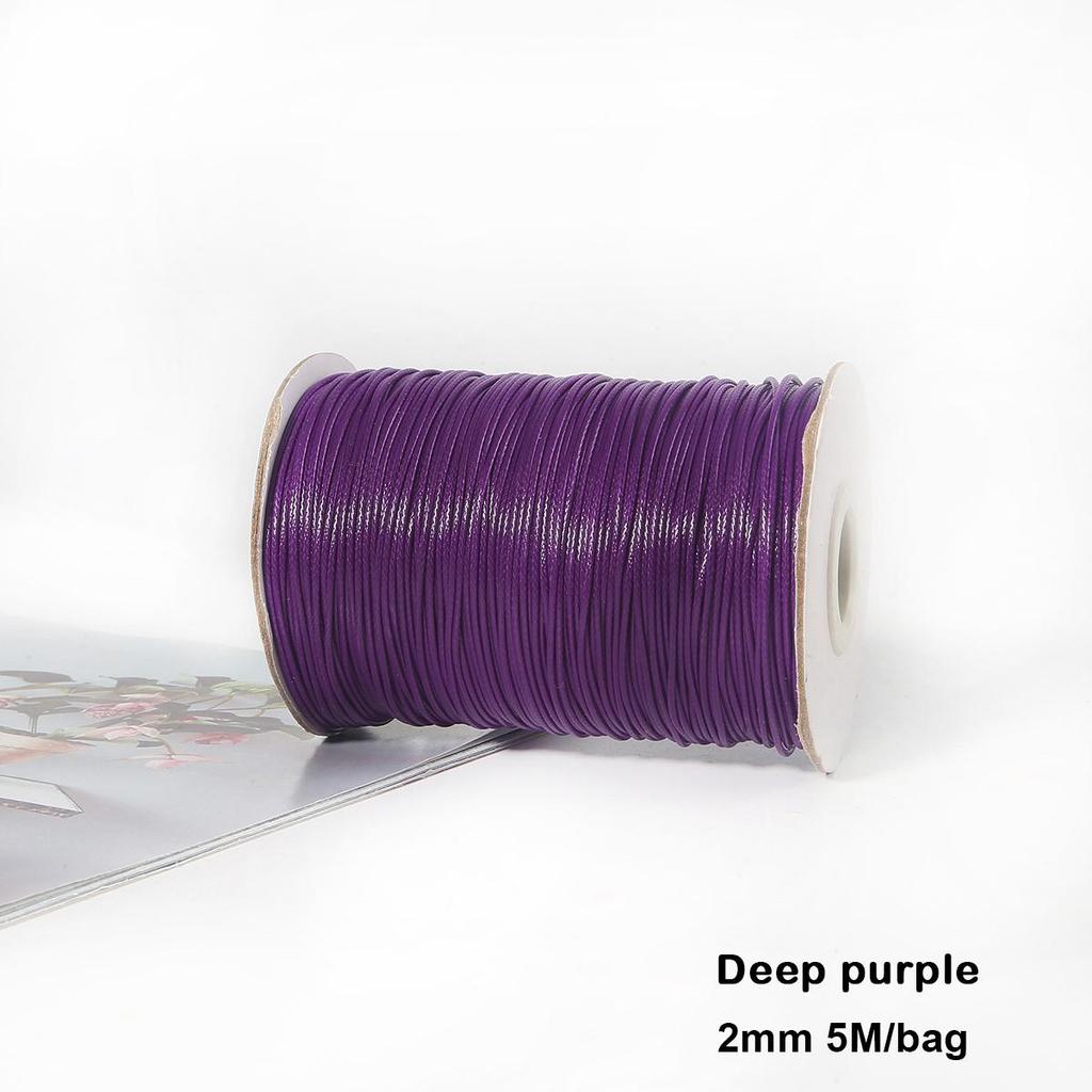 Разноцветные вощеные хлопковые шнуры для макраме, ювелирные бусины, изготовление ювелирных изделий своими руками