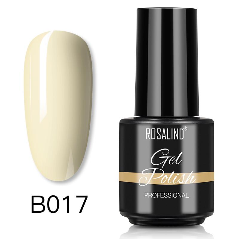 ROSALIND MINI гель-лак для ногтей цветной гибридный гель-лак для маникюра замачиваемая база верхнее покрытие УФ/светодиодная лампа для дизайна ногтей