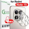 Защитные стекла для камеры Redmi Note 15 4G 5G Международная версия, устойчивые к царапинам пленки для линз Redmi Note 15Pro