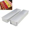 Aluminium Zinc Zinc Alloy Rectangular Bread Mold Long Flat Toast Box Useful Loaf Pan Cakes