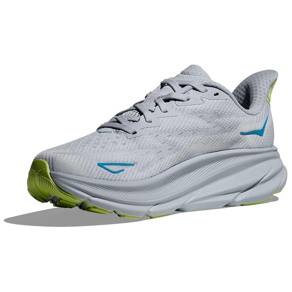 HOKA Clifton 9 Gull Sea Ice Женские Кроссовки Серые 1127896-GLLS