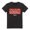 Top Gun Mens Talk To Me Goose Stamp T-Shirt