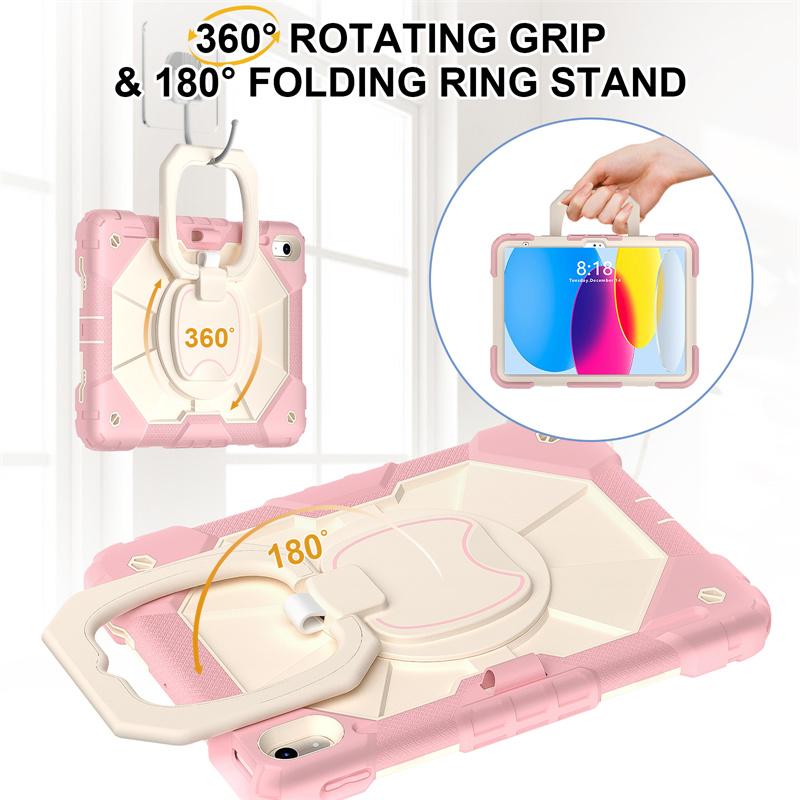 For iPad A16 11th 10th 10.2 9th 8th 7th 9.7 6th Generation Case Shockproof Tablet Cover For iPad Air 7 6 5 4 10.9 3 Pro 11 Funda