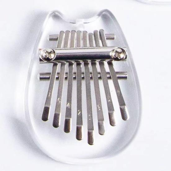 Finger Thumb Piano 8 Key Mini Thumb Piano Musical Instrument Portable Kalimba Thumb Piano for Kids Adults Beginners