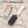 Small Comb Milky White Lamb Portable Mini Folding Airbag Comb for Women's Bangs Special Fold Stacked Mirrors