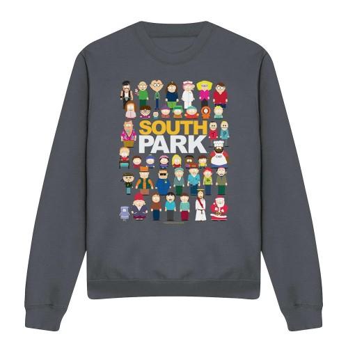 South Park Unisex Adult Full Cast Sweatshirt