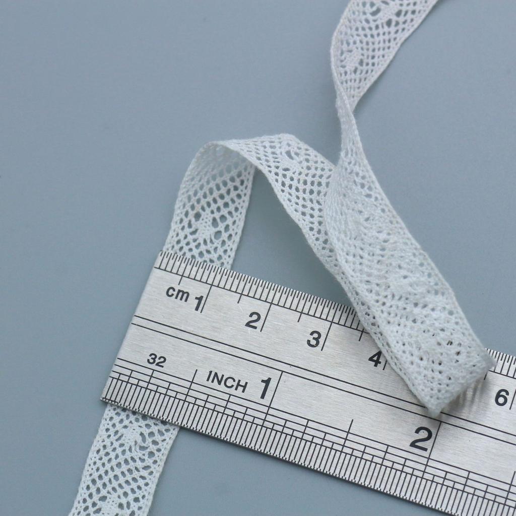 Полая Хлопковая Нить Кружево Ручной Работы DIY Декоративная Кружевная Лента Одежда Одежда Скатерть Занавески Тканевый Материал Кружевной Край