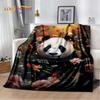 3D Dream Animal Cartoon Panda Милое одеяло, мягкое покрывало для дома, спальни, кровати, дивана, пикника, путешествия, офиса, покрывало, детский подарок