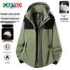 Cartelo Men's Thickened Warm Hooded Outdoor Jacket