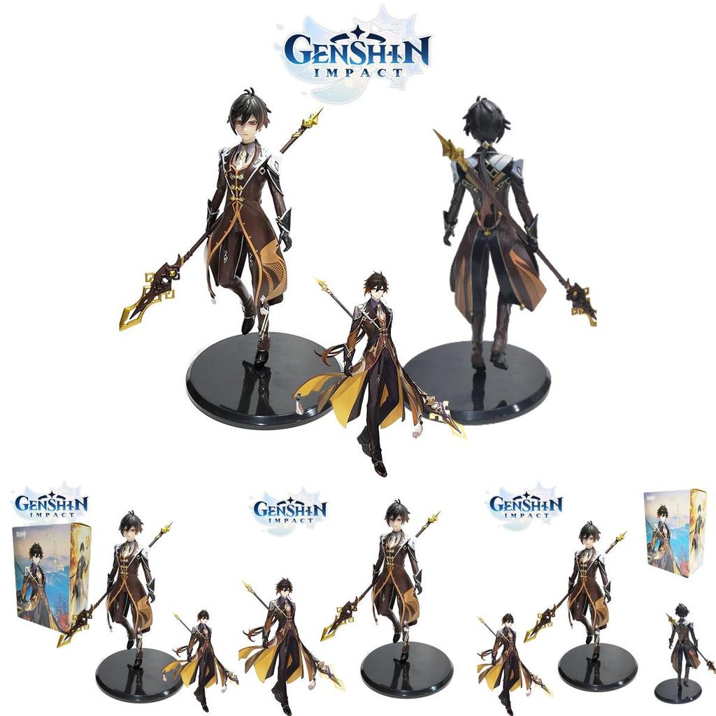 Великолепная фигурка Чжун Ли из Genshin Impact, модель, игрушка, подарок, украшение