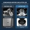 Stainless Steel Car Coffee Cup Ashtray Auto LED Light Accessory For Volvo V60 V90 S60 S80 S90 C30 XC40 XC60 XC70 XC90 V40