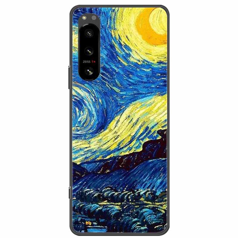 Чехол для Sony Xperia 5 III Мягкий ТПУ Милые Кошки Силиконовый Защитный Чехол для Sony Xperia 5 II Чехлы для Телефона Xperia5 Мультяшные Fundas