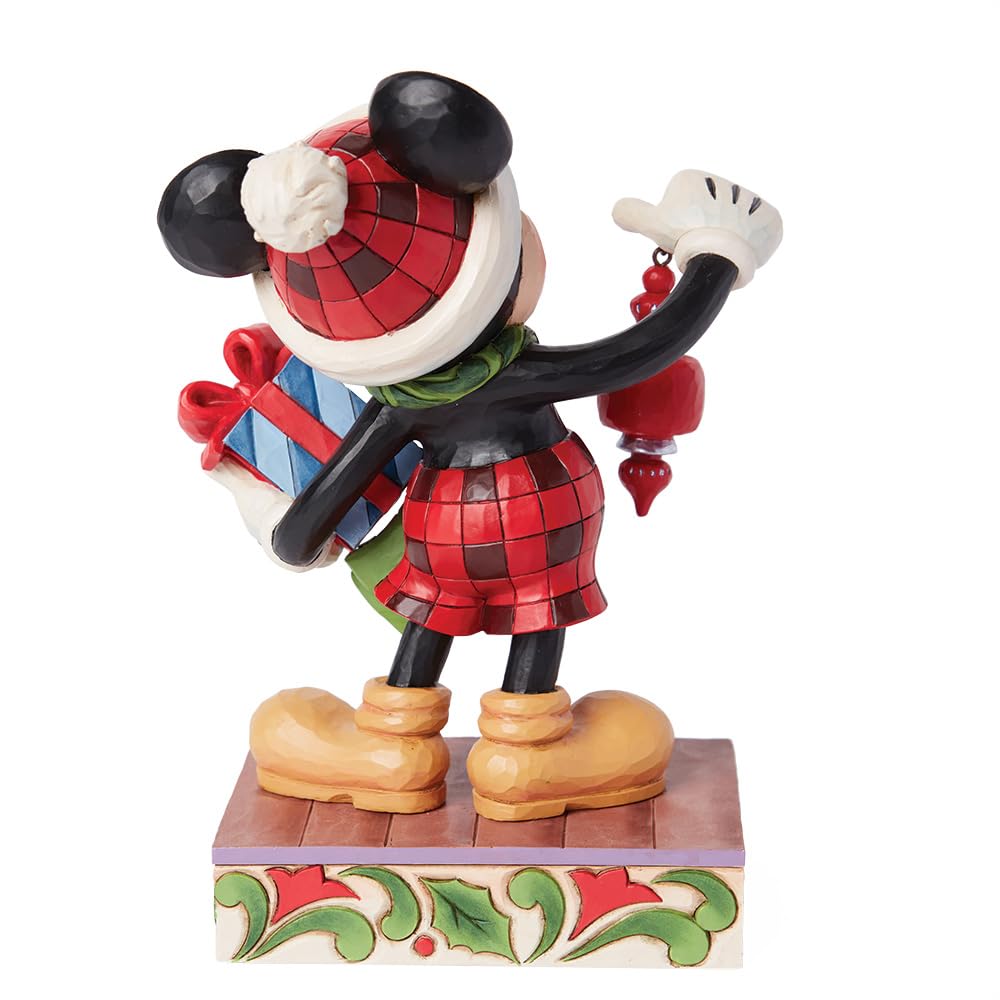 Enesco Disney Traditions от Джима Шора Санта Микки Маус ограниченный тираж фигурка многоцветная 7.75"