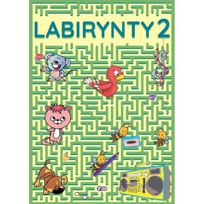 Labirynty 2 Książka Z Zadaniami Łamigłówki Zagadki Dla Dzieci
