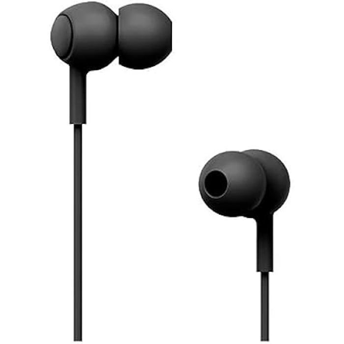 Внутриканальные наушники - SUNSTECH - POPS - Черный - Встроенный микрофон - Кабель 1,2 м