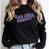 Bad Idea Right Sweatshirt Oli-via Guts Album Sweatshirts Album Songs Merch Women Hoodies Long Sleeve Pullovers Gift for Fans Unisex