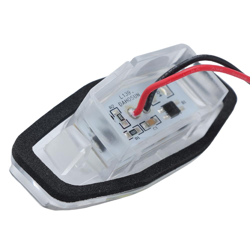 2 шт. светодиодная подсветка номерного знака 6000K белая для Honda Civic для Acura MDX RL TL TSX ILX автомобильные аксессуары внешние детали