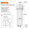 Household Water Purifier: RO & Ultrafiltration System with 1812/3013-400g Membrane Accessories for Direct Drinking