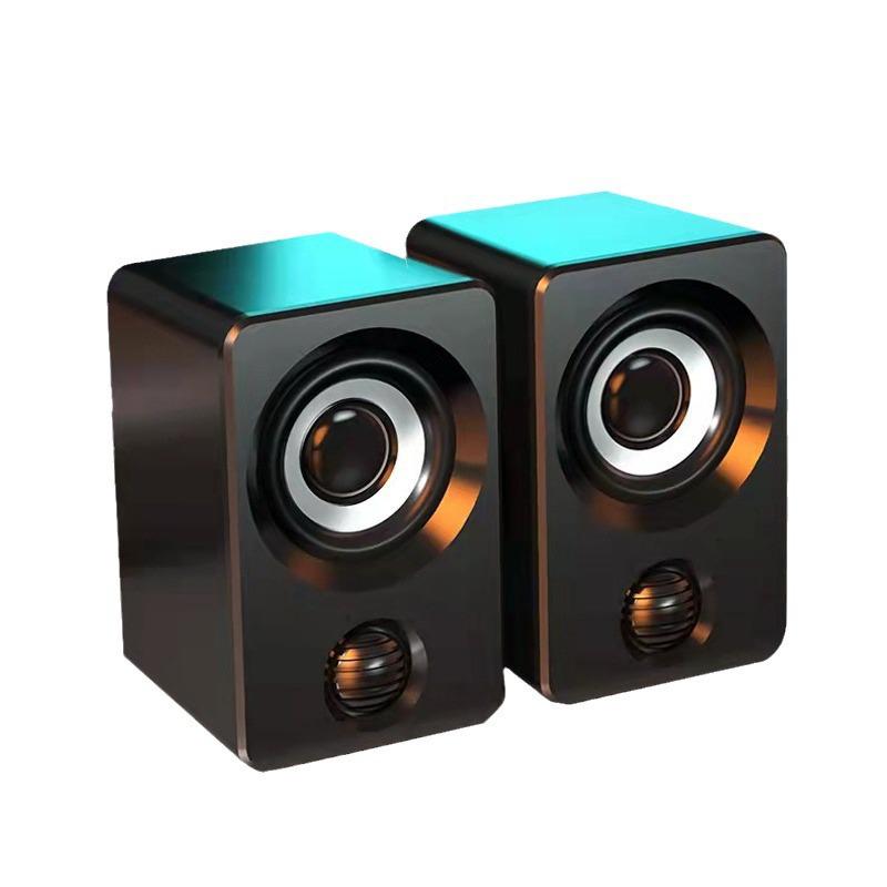 Компактная USB настольная колонка X9 - Мини аудио сабвуфер для ноутбука