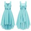 Girls Sleeveless Dress Kids Princess Pageant Wedding Bridesmaid Party Dress First Communion Dress