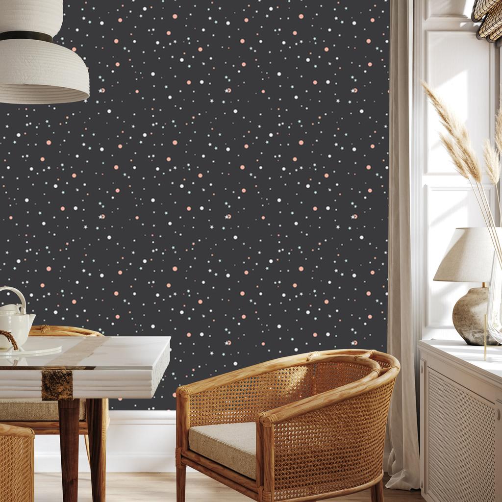 Stars wallpaper for living room and bedroom 50x1000