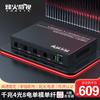 Оптический трансивер Gigabit с 4 волокнами и 8 портами Ethernet