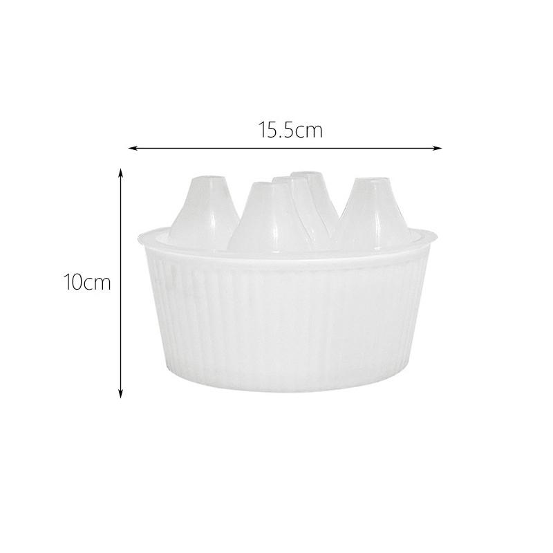 Гиацинт Тюльпан Семена Гидропонный Цветочный горшок 3/5 Отверстий Горшки для Растений Беспочвенный Растительный Горшок Ленивый Гидропонный Цветочный горшок Домашнее Украшение