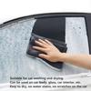 Car Microfiber Cleaning Towel Car Wash Drying Cloth Care Key Accessory For Toyota Corolla Yaris Camry Prius RAV4 CHR Hilux Aygo