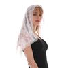 Кружевной платок Головной убор Короткая вуаль Шаль Однослойная вуаль