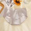 Butterfly Knot Women's Waisted Cotton Knickers Friendly Bottom Hip Lifting High Elasticity Pure Cotton Triangle Panties