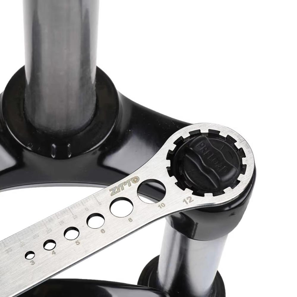 Stainless Steel Bicycle Fork Wrench Front Fork Shoulder Cap Repair Tool New Bike Spanner Tool