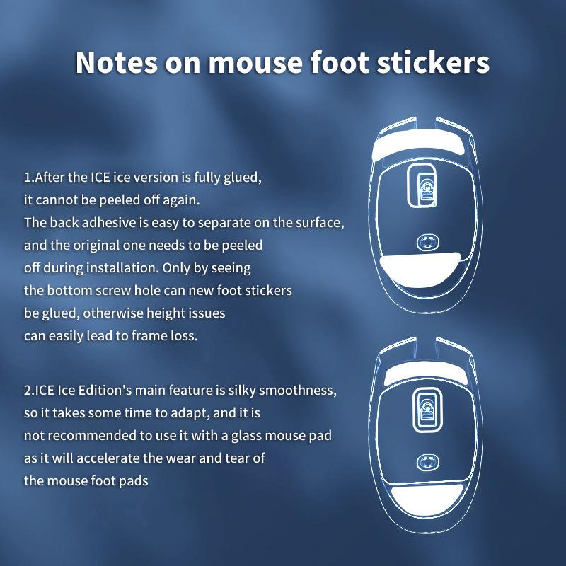 1 Набор Игровых Ножек для Мыши Противоскользящие Наклейки-Скейты для Мыши Razer Orochi V2 Геймерские Аксессуары Замена