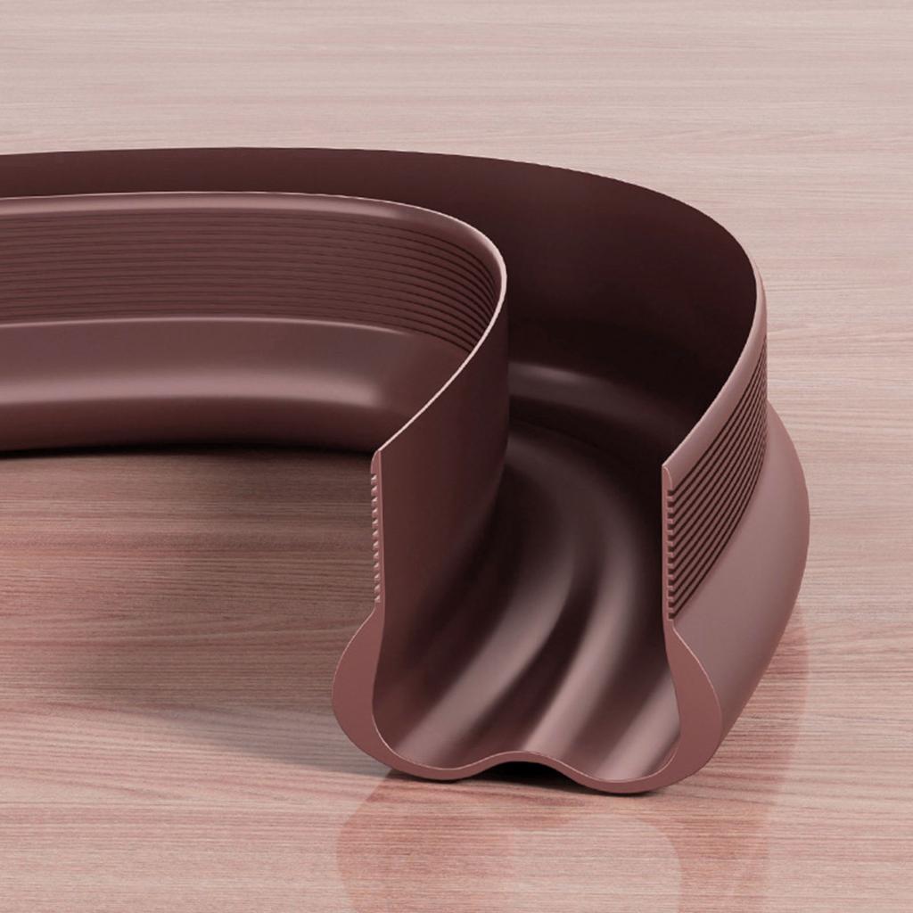 Звукоизоляционные уплотнительные полосы для дверей из ПВХ, эффективные уплотнительные полосы для нижней части двери для снижения шума и изоляции