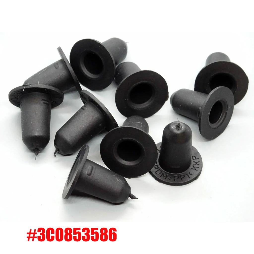 3C0853585 Зажимы для расширителей колесных арок Боковой порог Накладка Покрытие Крепеж для Seat Alhambra Arona Tarraco Toledo Formentor