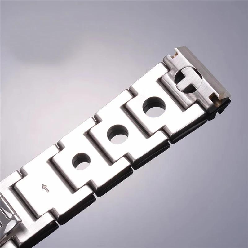 Ремешки для часов Tissot 1853 PRS516 T91 T021 Ремешок для часов 20 мм Цельная нержавеющая сталь Высококачественные аксессуары для часов Браслет