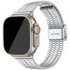 For Apple Watch Band Ultra 49mm 8 7 45mm 41mm Strap Series 6 5 4 SE 44mm 40mm Stainless Steel Bracelet for IWatch 3 42mm 38mm