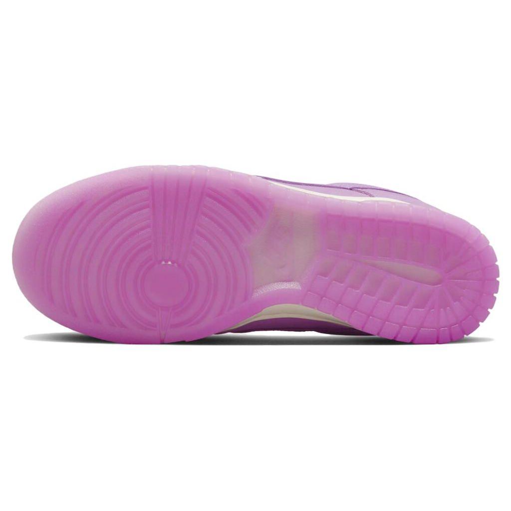 Nike Dunk Low Premium Rush Fuchsia Женские кроссовки Розовый Бледно-Слоновая кость DV7415-500