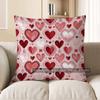 D Heart Patterns Pillowcases For Cozy Decor Pattern Cushion Cover Suitable For Sofa Bedroom Car Pillow Cover