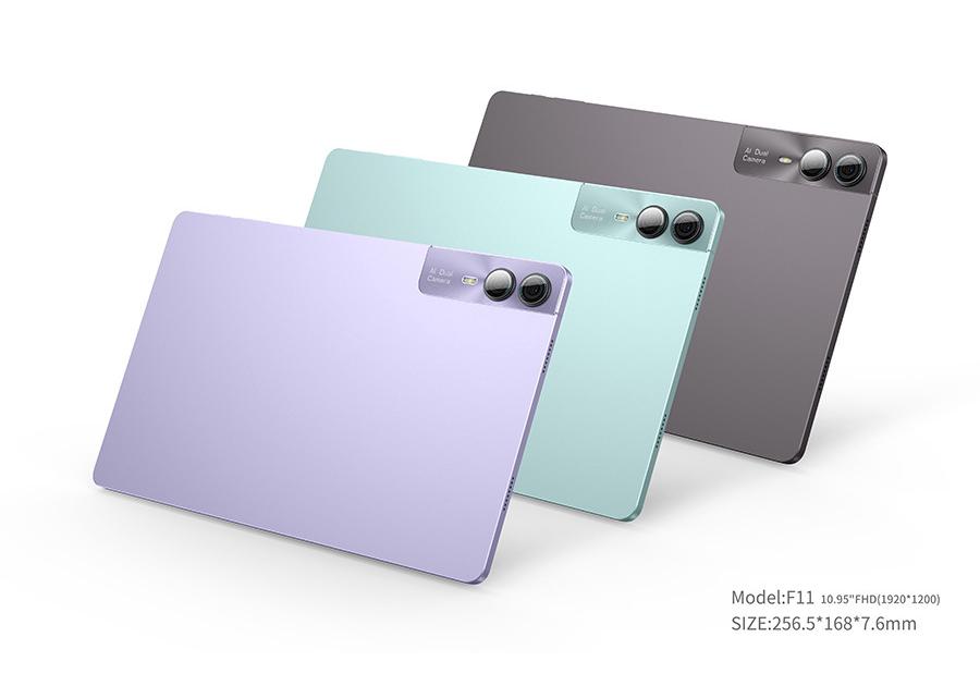 10,95-дюймовый планшет на Android 13, 6 ГБ ОЗУ, 128 ГБ памяти