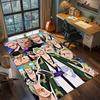 Ковер с изображением аниме One Piece, ковер на большую площадь, нескользящий, моющийся коврик для пола, комната геймера, спальня, домашний декор -QJY
