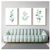 Leaf Botanical Greenery Leaves Art Canvas Painting Green Wild Posters Home Wall Art Decor Eucalyptus Watercolor Print Floral