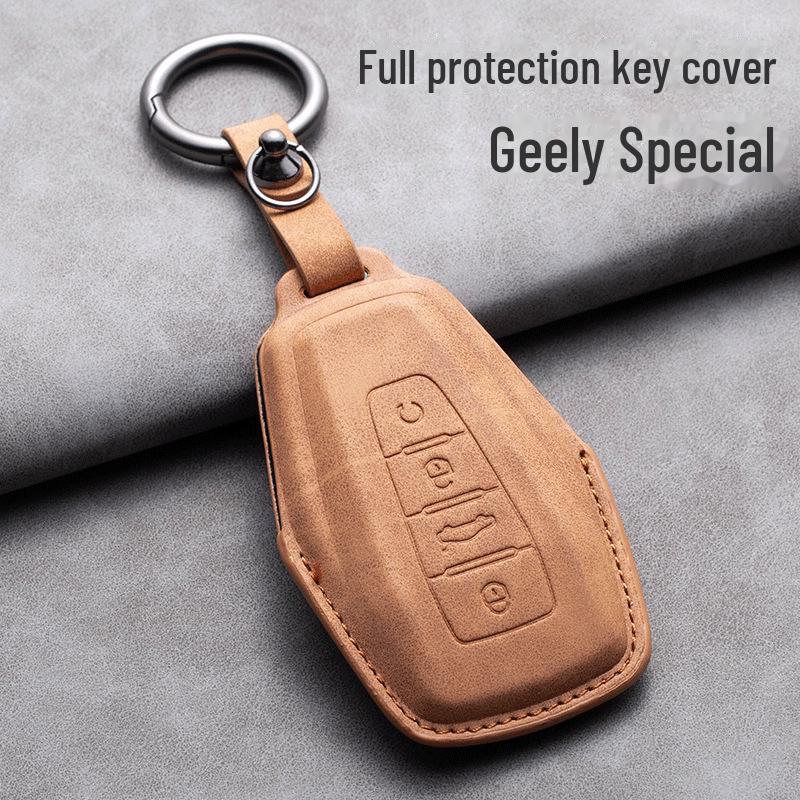 Geely Key Cover for Emgrand, S, Xingyue, L, Boyue, Xingruibin, Ruiborui, X6 - Protective Shell Buckle.