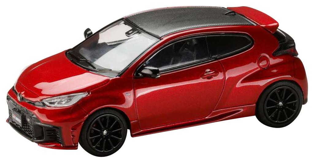 Hobby Japan HJ64 Toyota GR Yaris RZ High Performance 2024 Emotional Red II Finished Model Kit HJ641087R 1/64