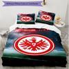 3pcs Duvet Cover Set (1*Duvet Cover + 2*Pillowcase, Without Core), Eintracht Frankfurt Print Soft All‑Season Bedding Set, Home Bedroom Decor Gift