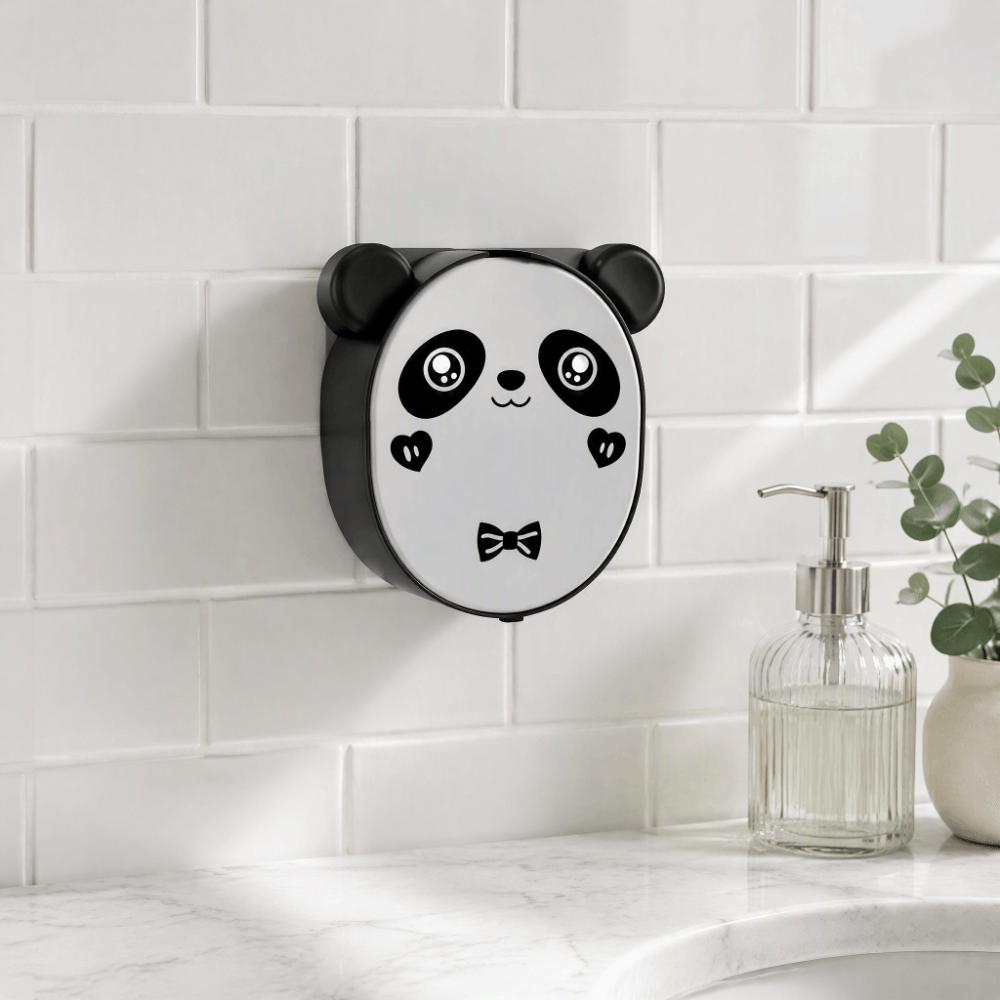 Plastic Soap Dish Wall Mounted Cartoon Soap Holder Practical Soap Storage Box Home Shower Bathroom