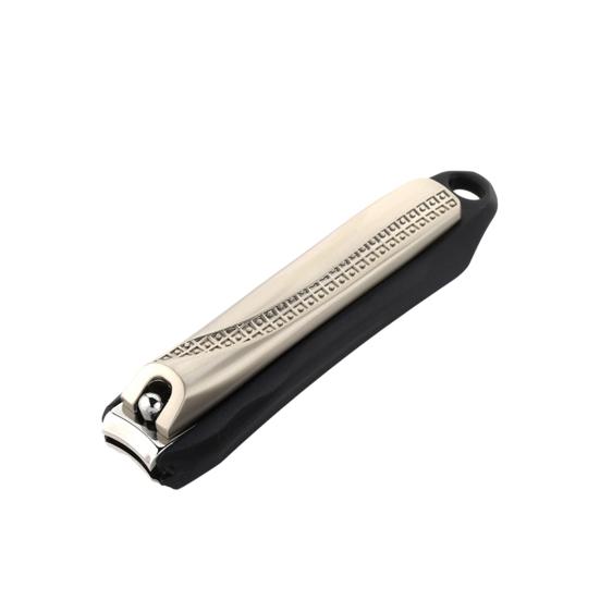 Прецизионные кусачки для ногтей с большим отверстием, острые пропилы, нож для ногтей с защитой от брызг, портативный профессиональный триммер для твердых ногтей и ногтей на ногах из нержавеющей стали