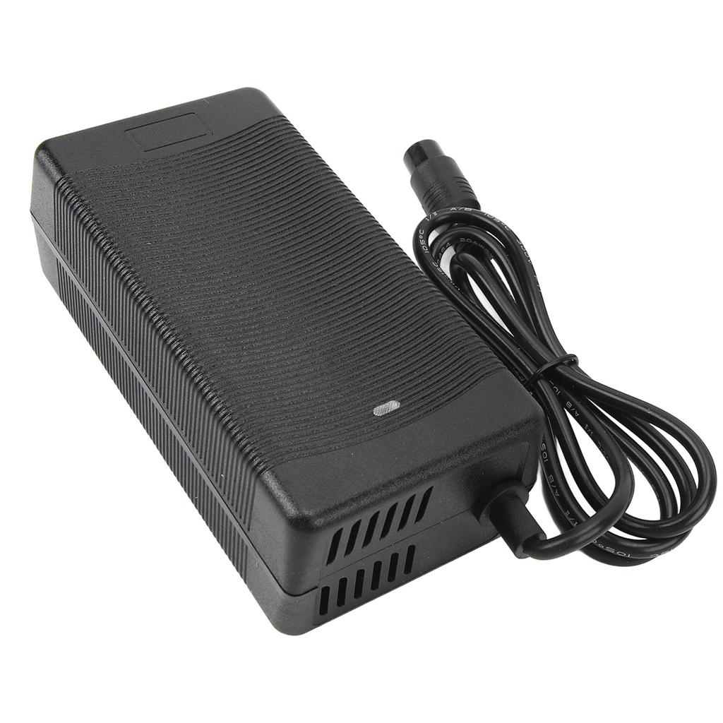 Battery Charger 48V 2A Safe Protection with 3 Prong Plug for KUGOO M4 PROM4 Electric Scooter