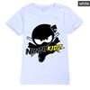 NINJA KIDZ Детская одежда Летняя Мода для мальчиков Футболка с коротким рукавом Графическая футболка для мальчиков Топы для девочек Детский пуловер