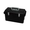 Hard Pro HDP-500 Tool Box (Eco Black) [Approx. 53cm W X 27cm D X 31cm H] Perfect for Storing Power Tools, Hand Tools, and Parts. Deep Desi